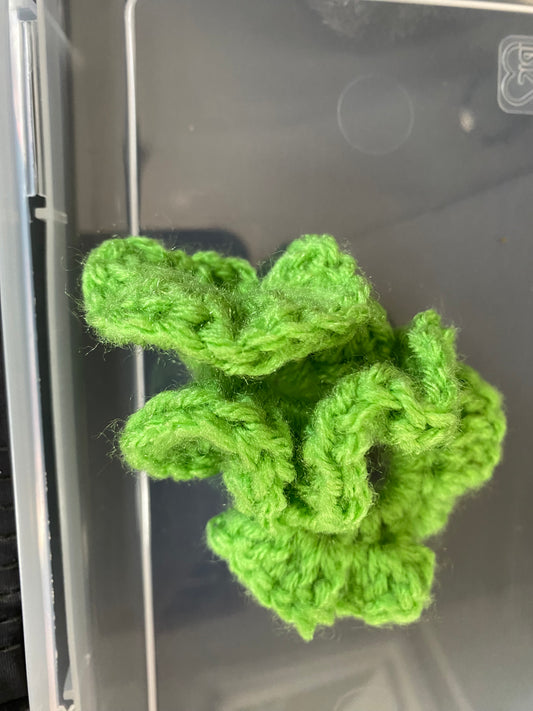 Green scrunchy