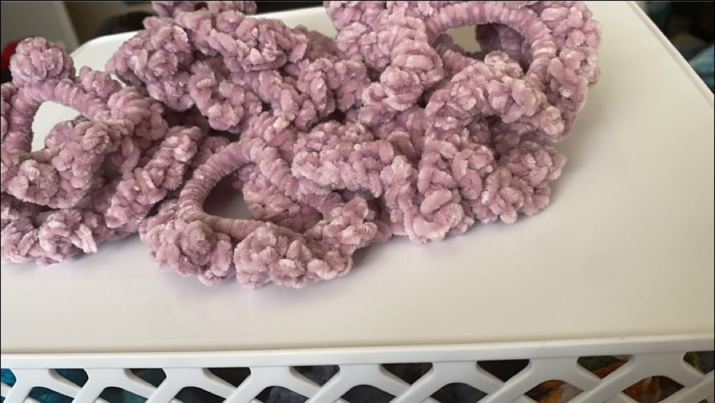 Velvet scrunchy
