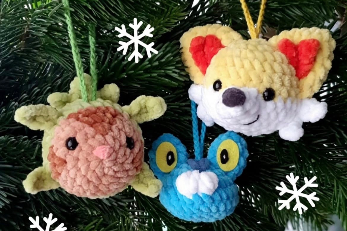 Cutesy Creature Ornaments