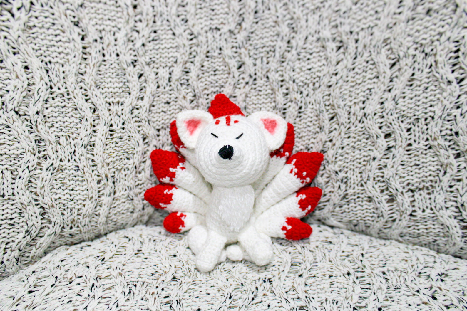 Fuyuko the Kitsune 9 Tail Fox